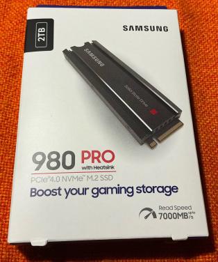 Samsung 980 m.2 ssd 2Tb