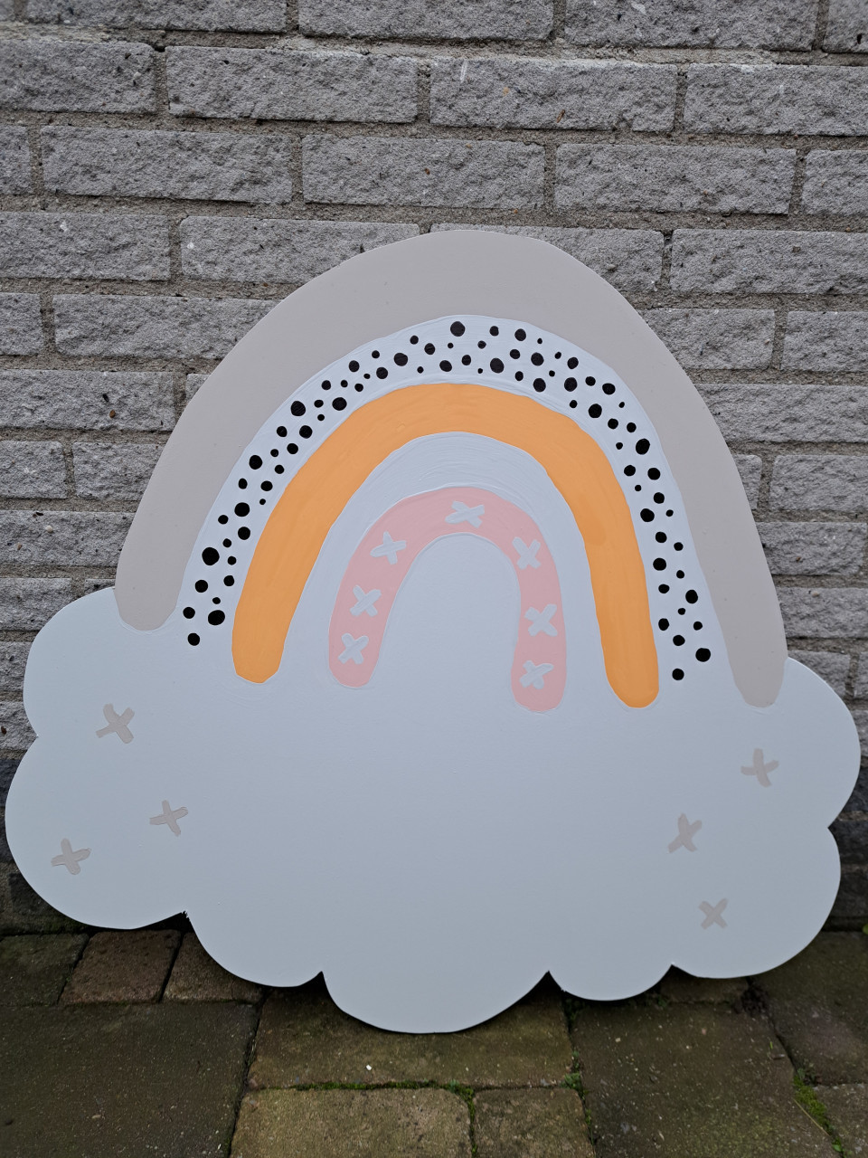 Gepersonaliseerde houten geboorteborden
