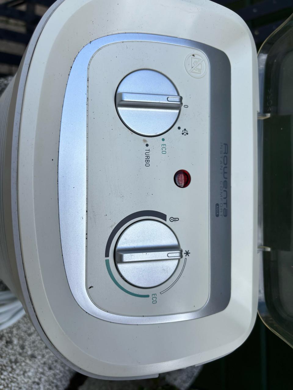Z.g.a.n. Rowenta thermostaat ventilator kachel met