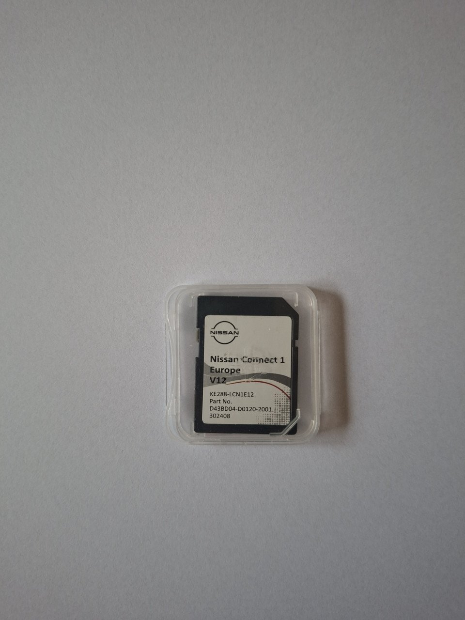 SD card Nissan Qashqai NAVIGATIE