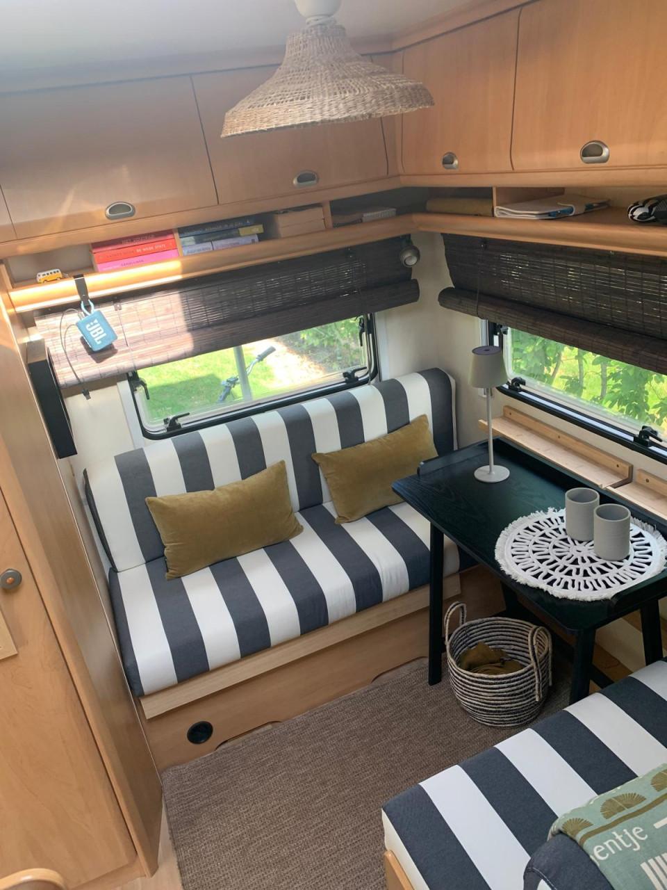 Trendy gestyld Hobby Caravan