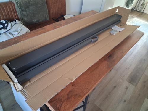 Uittrekbaar windscherm 160cm x 300cm