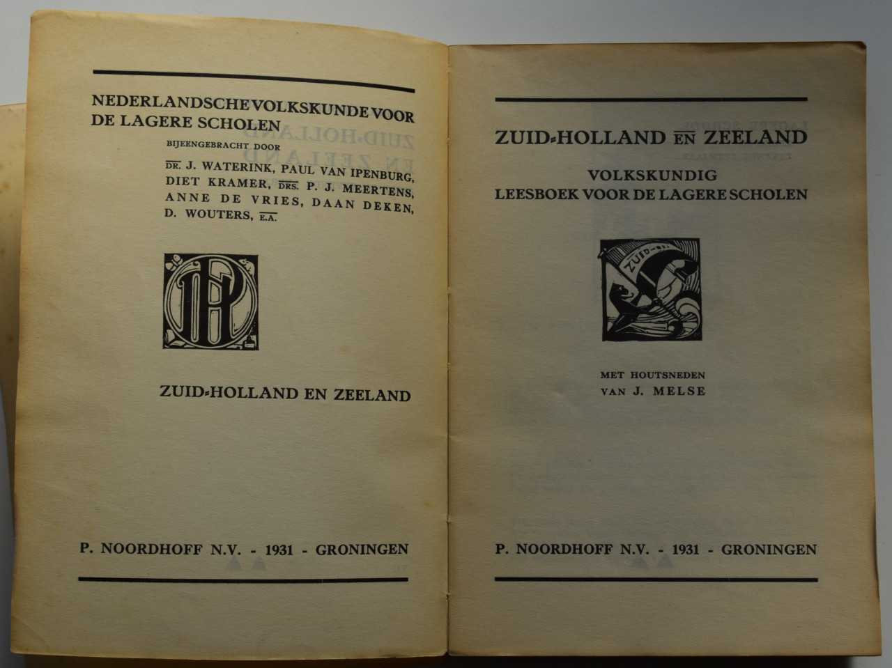 Nederlandse Volkskunde – Zuid-Holland en Zeeland