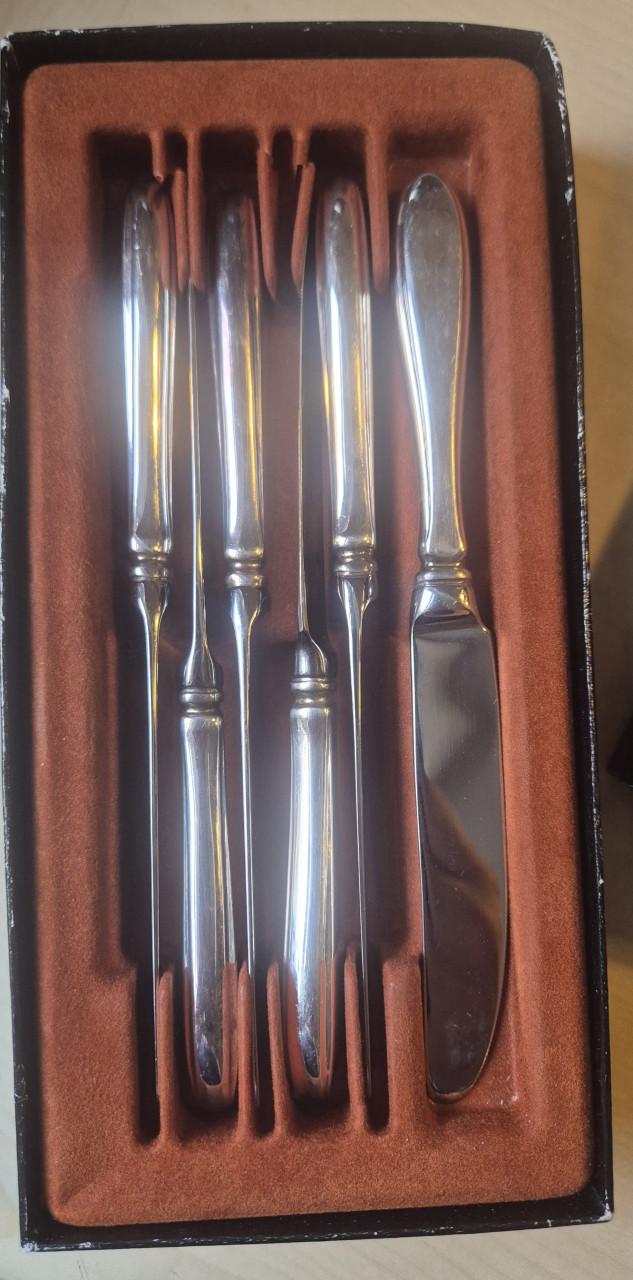 Keltum puntfilet verzilverd dessert bestek