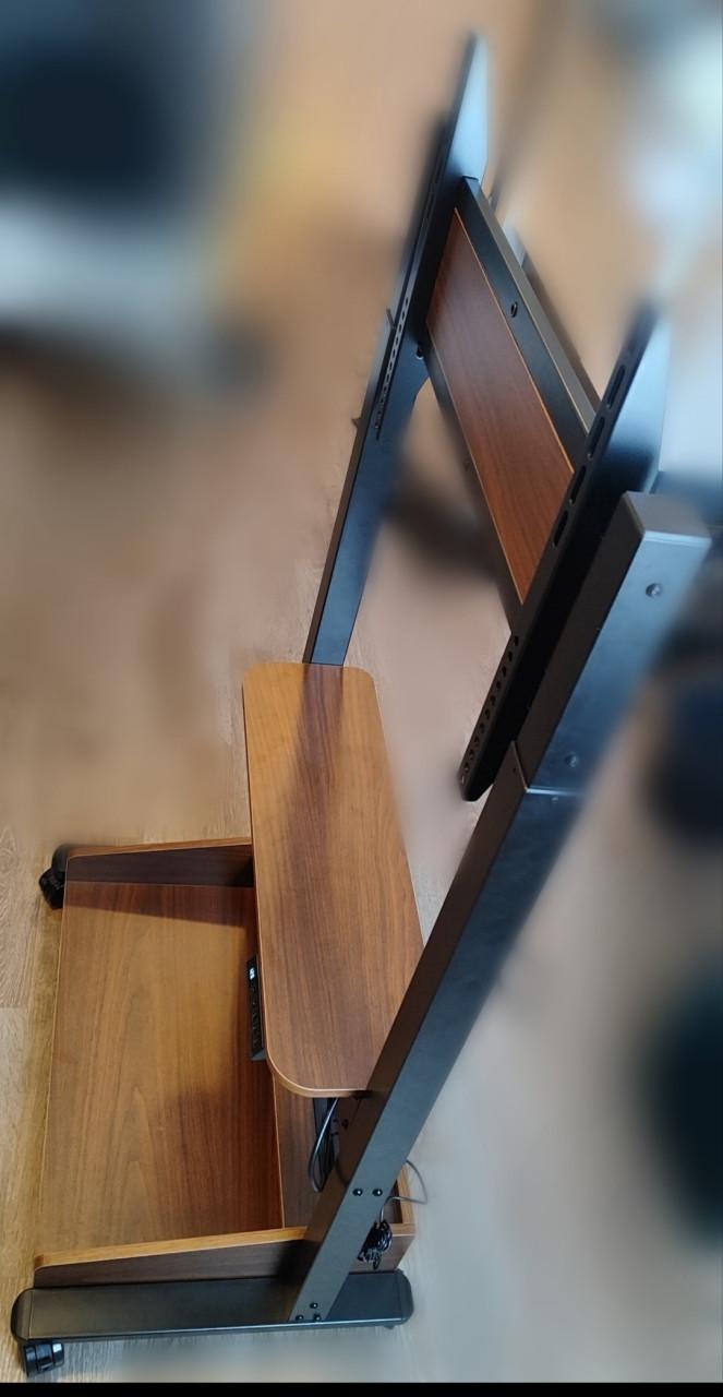 DQ Zelos Elektrische TV Vloerstandaard