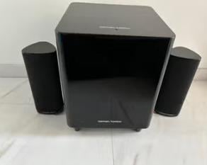 Harman kardon subwoofer inclusief 2x harman kardon speakers