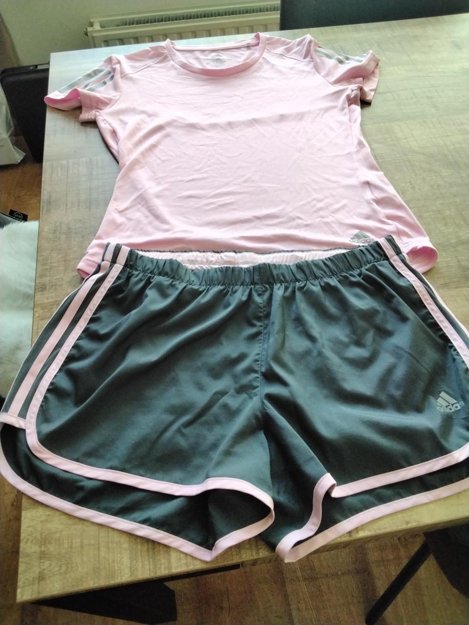 Adidas climalite dames shirt en short