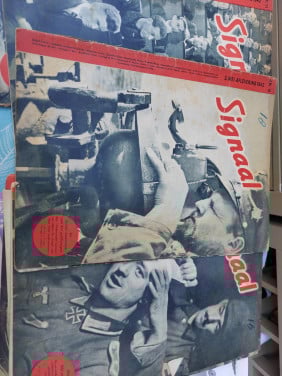 Signaal magazines propagandamateriaal WO2