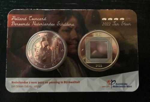 Jan Steen Holland 2 euro coincard