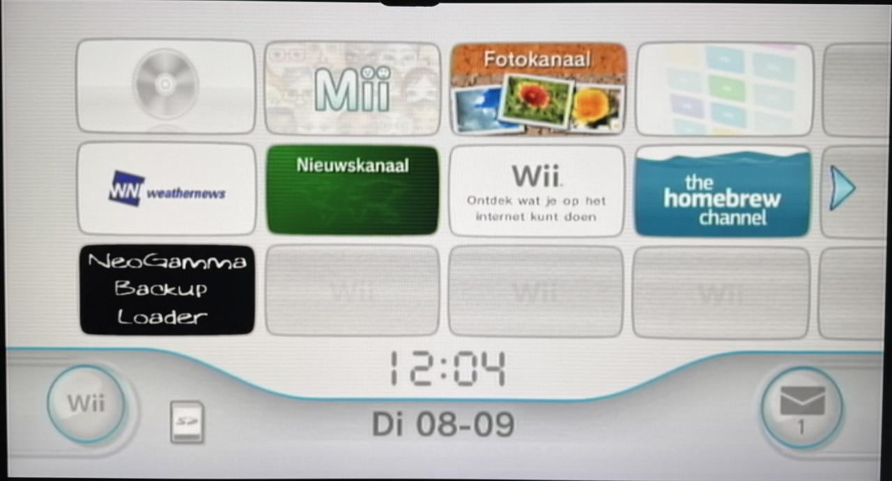 Nintendo Wii | 1 controller | 2 Nunchucks | Homebrew