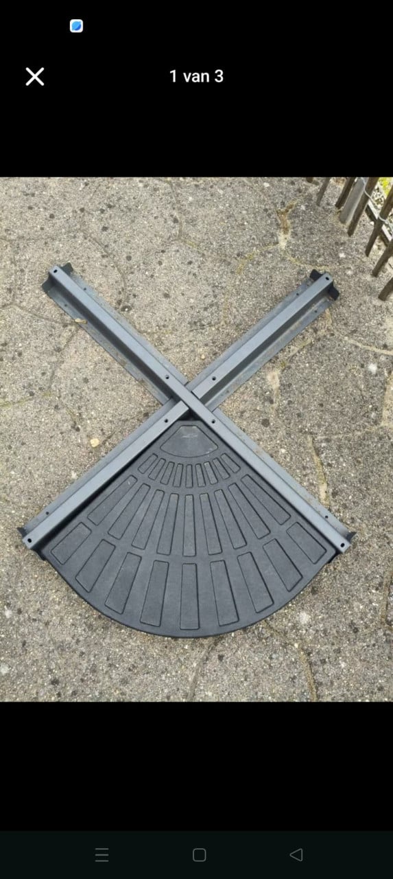 Parasoltegels zweefparasol 4st