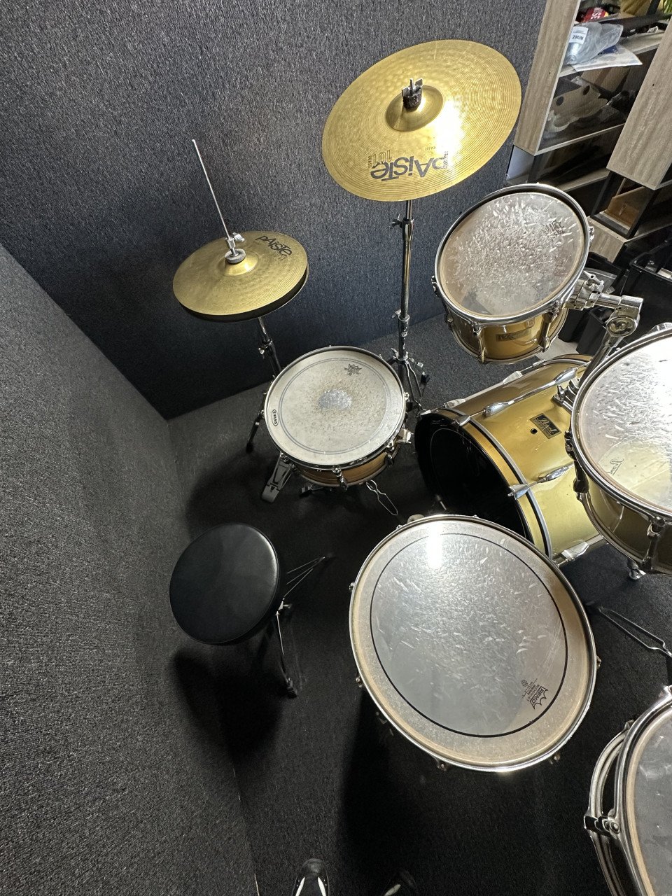Drumstel Pearl Export Gold Compleet Set 9-delig