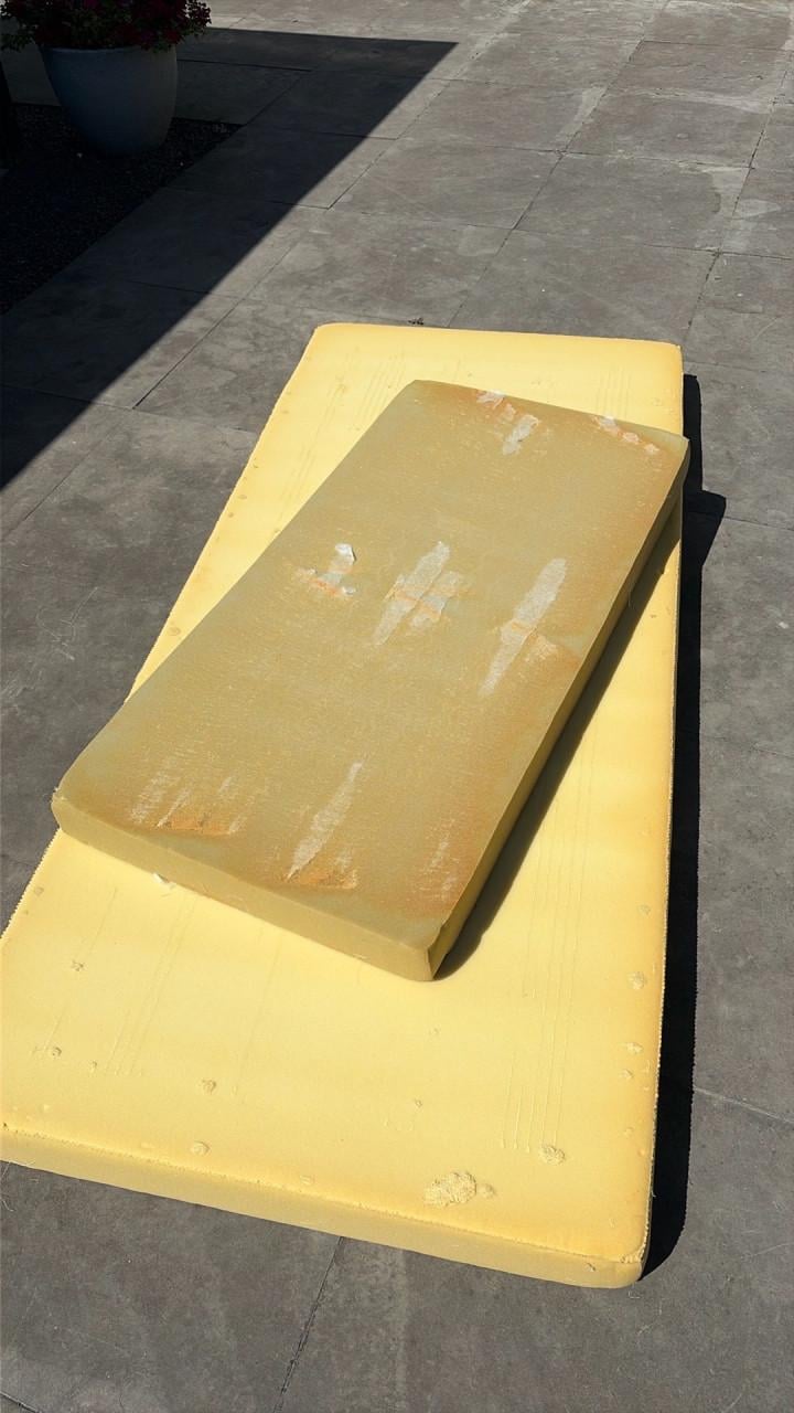 Schuimrubber 88x198 cm en 60x120cm