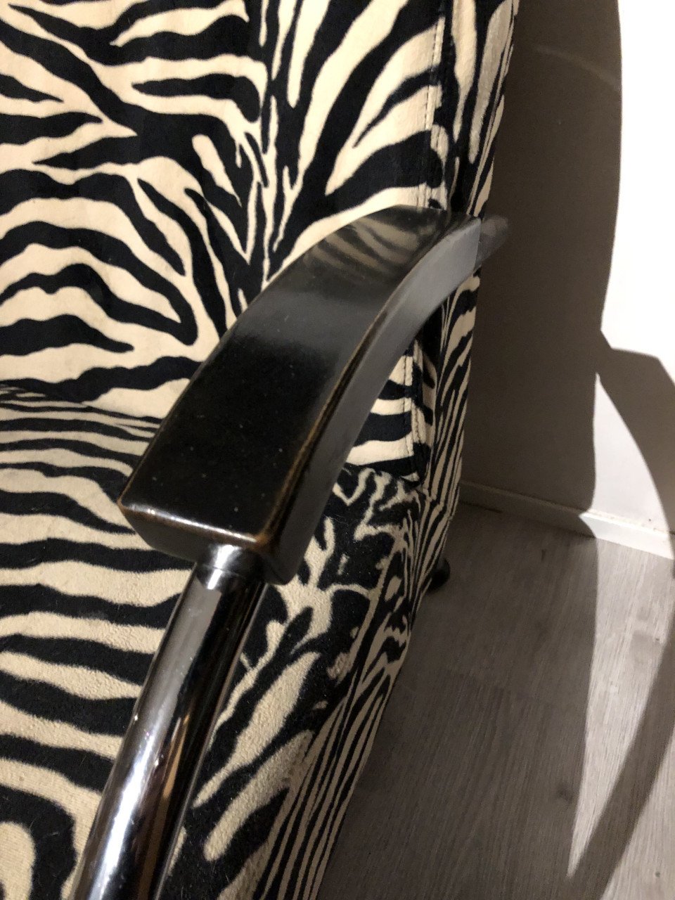 Vintage Zebra fauteuil