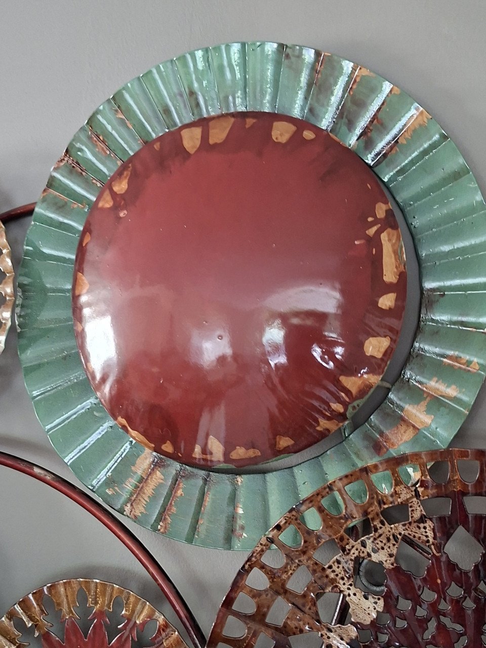 Wanddecoratie metaal