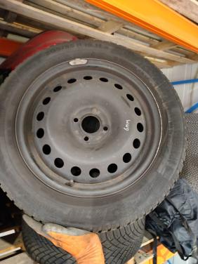 Winterbanden op velg