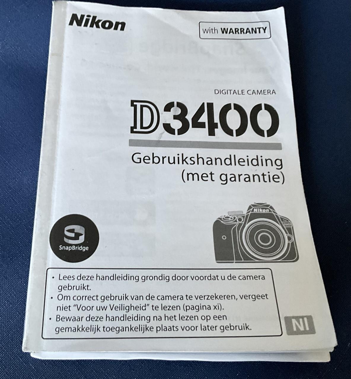 Nikon D3400