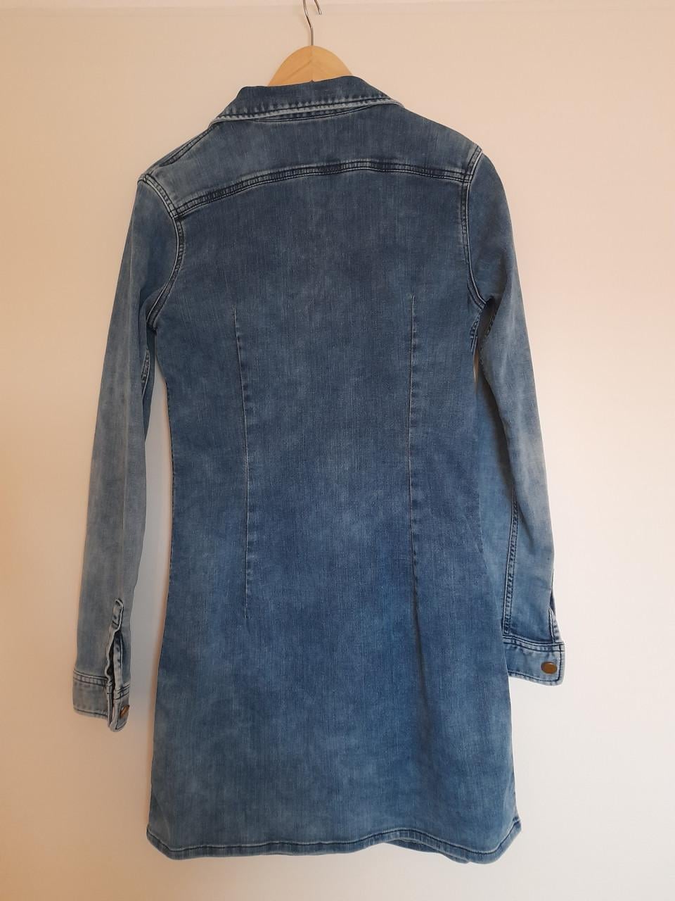 Jeans jurk pepe jeans londen maat l (past s)