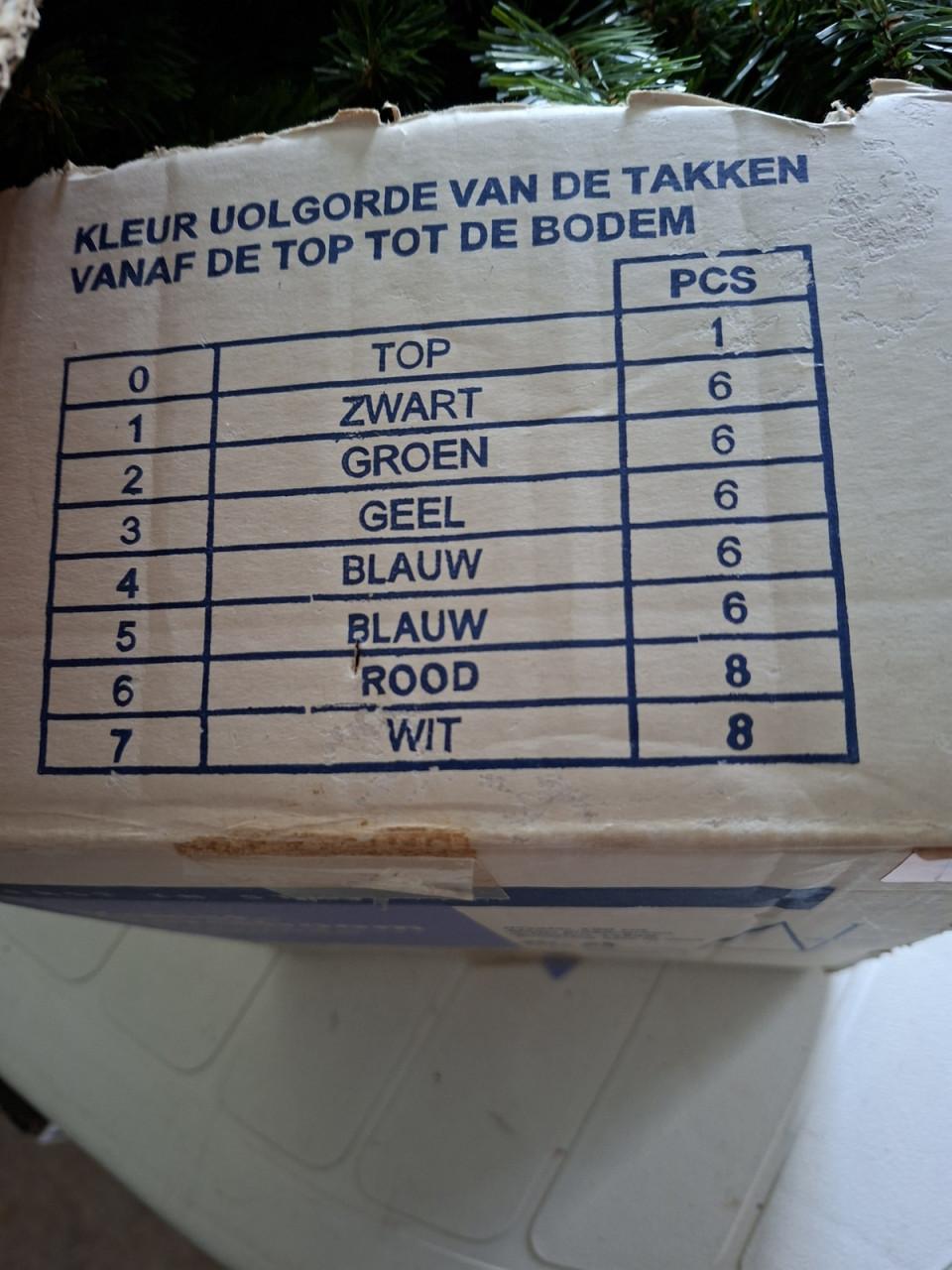 Mooie kunstkerstboom (180 cm)