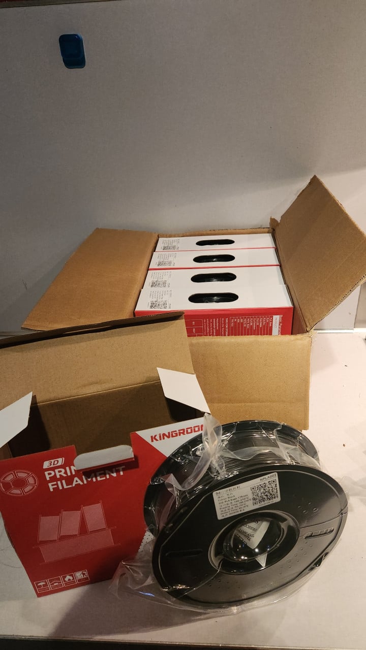 5 kg 1,75 zwart Kingroon filament