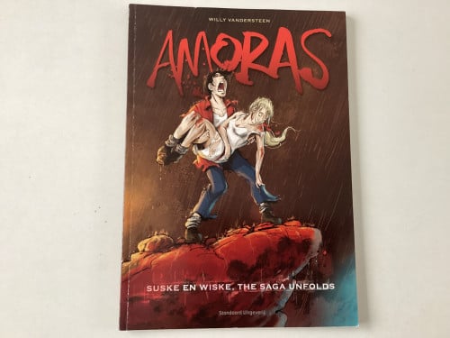 AMORAS.   Willy Vandersteen.   Suske en Wiske, the  saga unfolds.