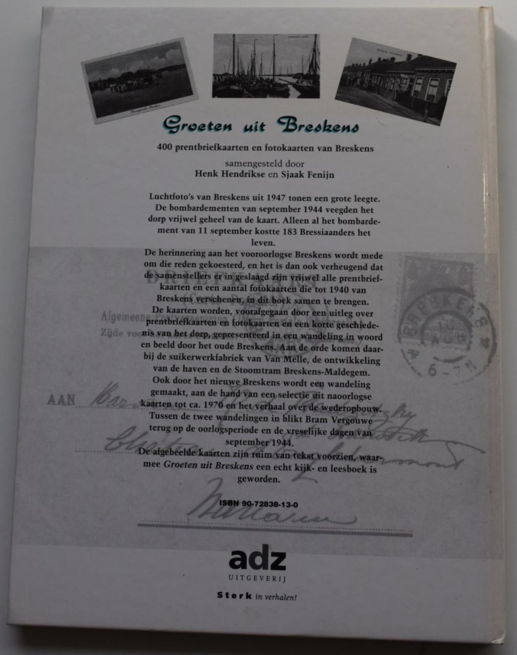 Groeten uit Breskens. 400 prentbriefkaarten en fotokaarten van Breskens.
