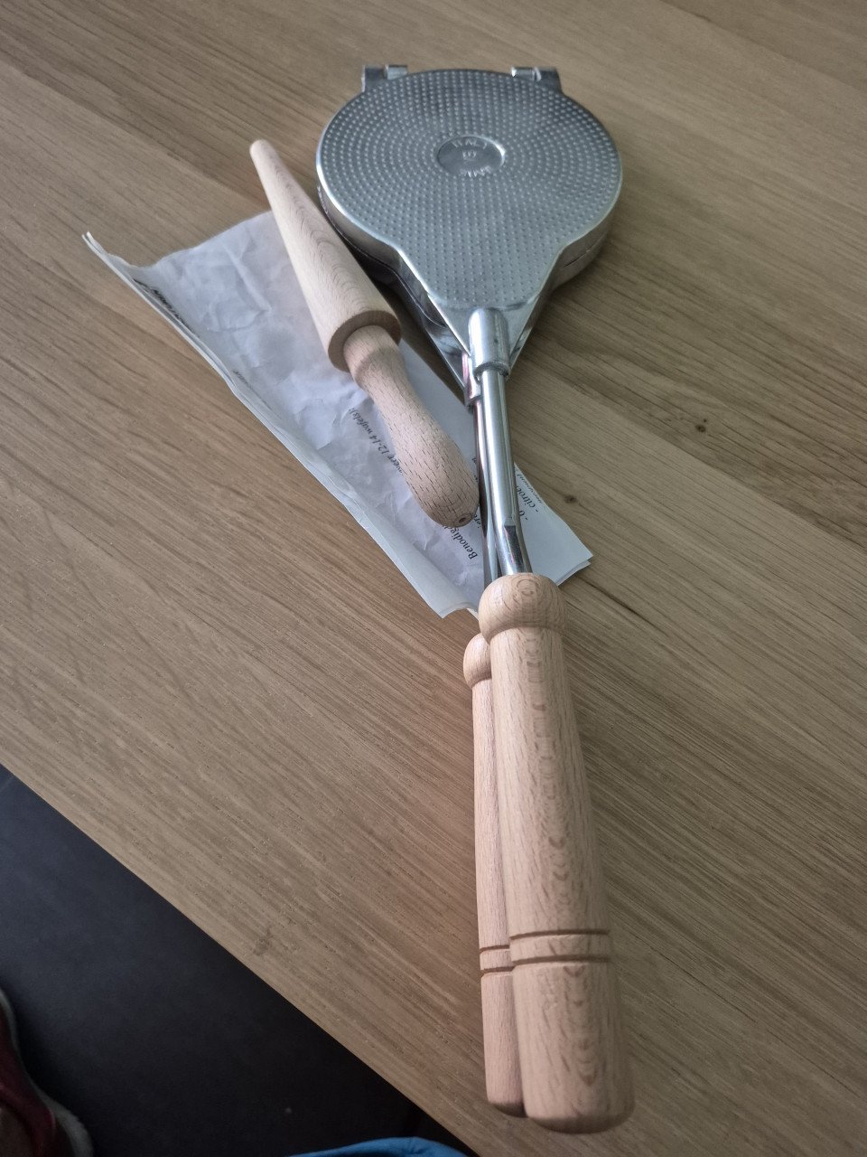 Wafelijzer/kniepertjes