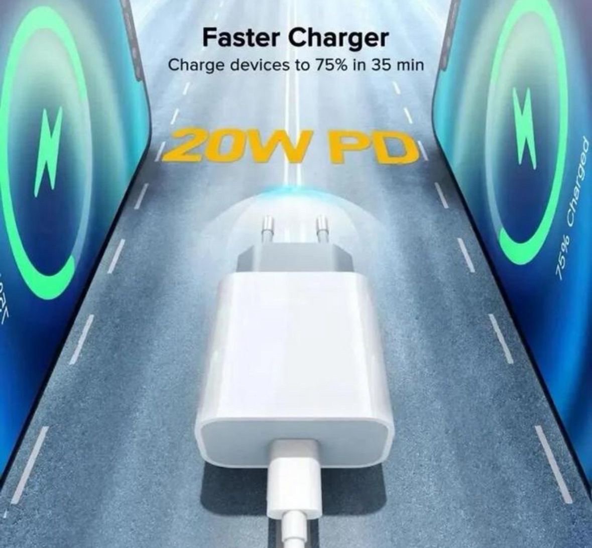 USB-C 20W snellader-set voor iPhone Apple lader -nieuw-
