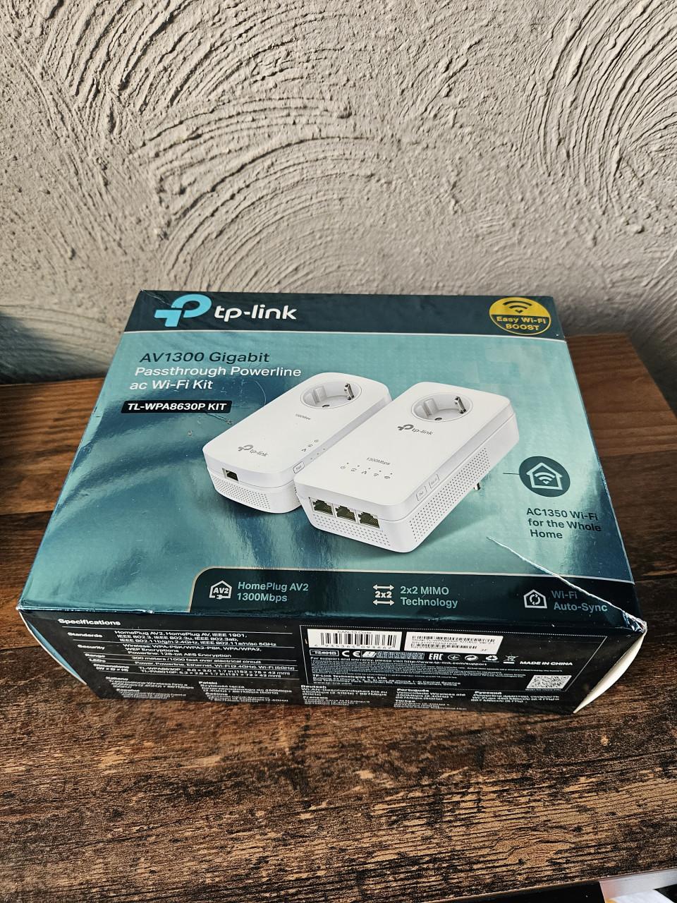 Nieuw TP-Link AV1300 Gigabit wifi Powerline ac Wi-Fi Kit