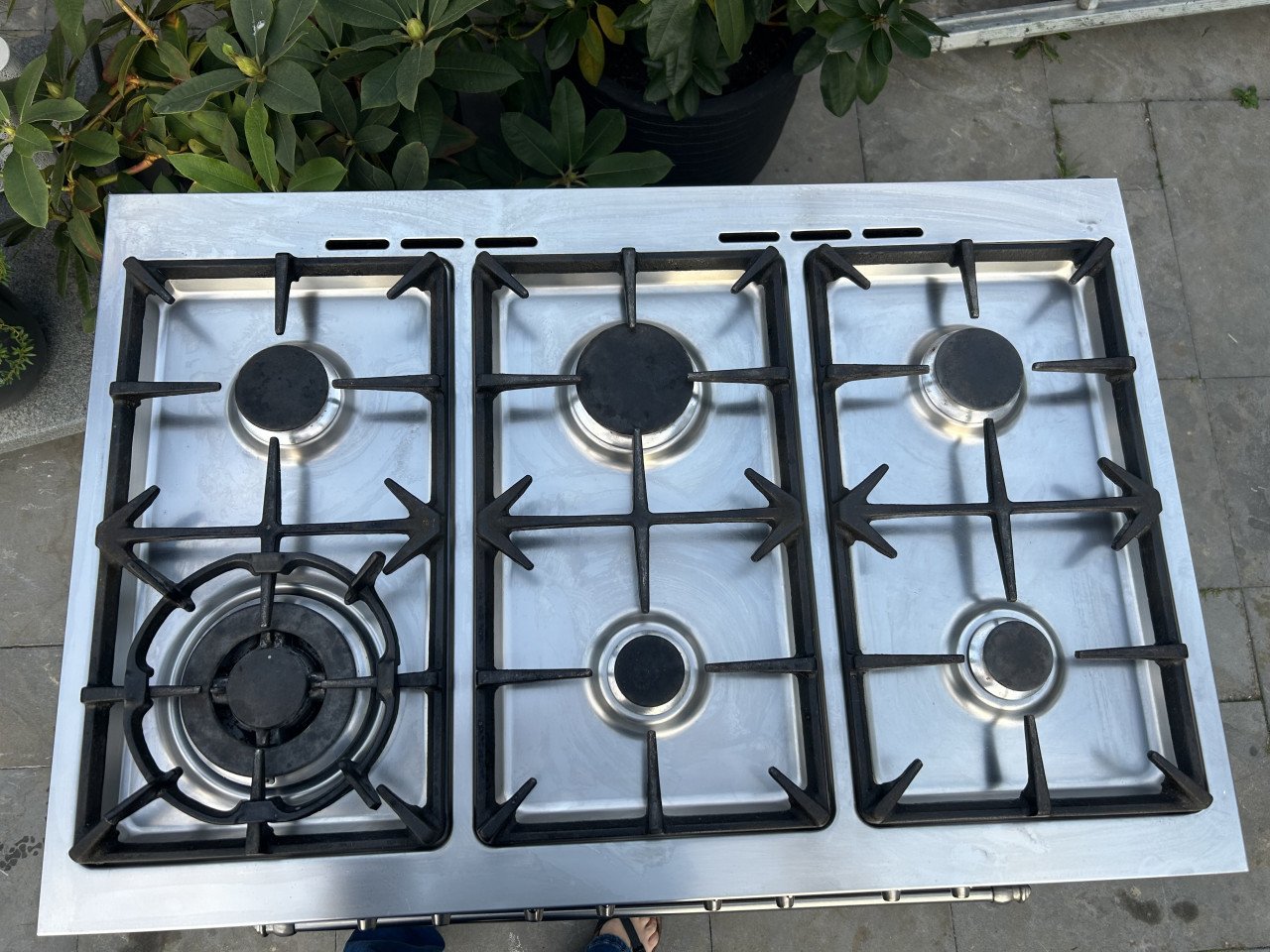 Gasfornuis M- System 6 pit met oven