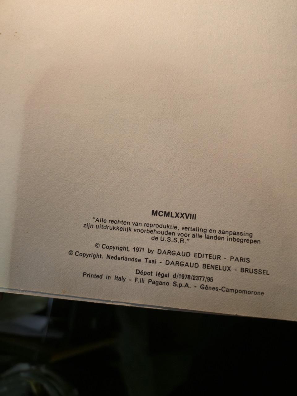 Stripboek: De vleugels van de vampier Een avontuur van Tangy en Laverdure