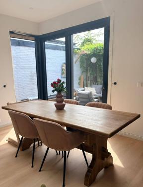 Eikenhouten Kloostertafel 85x200 cm