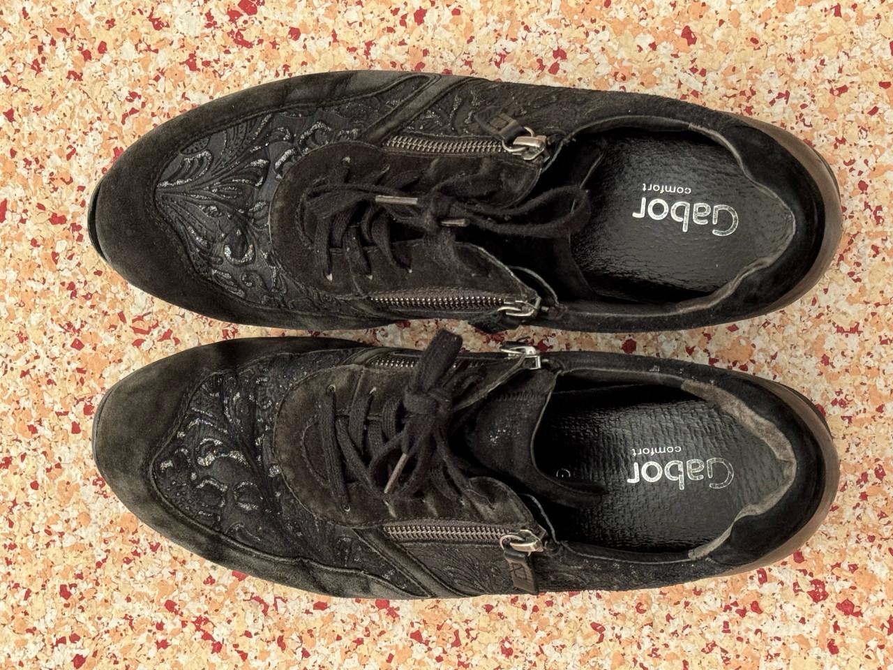 Zwarte sneakers van Gabor Comfort in maat 43 G