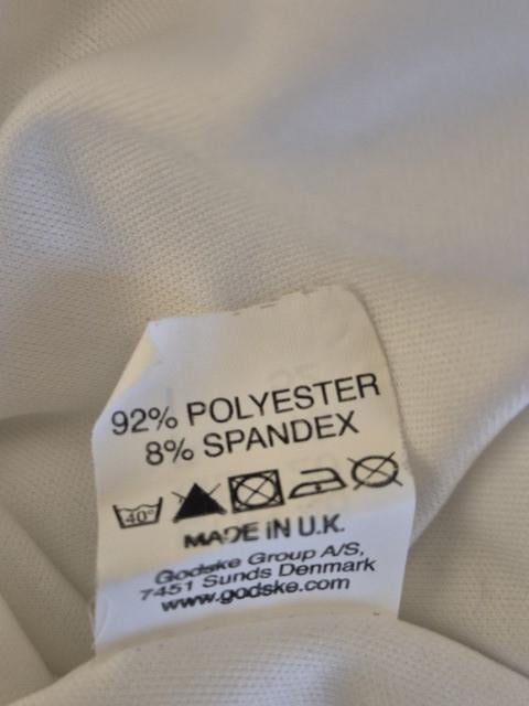 Zomerrok print blauw met crème maat 48