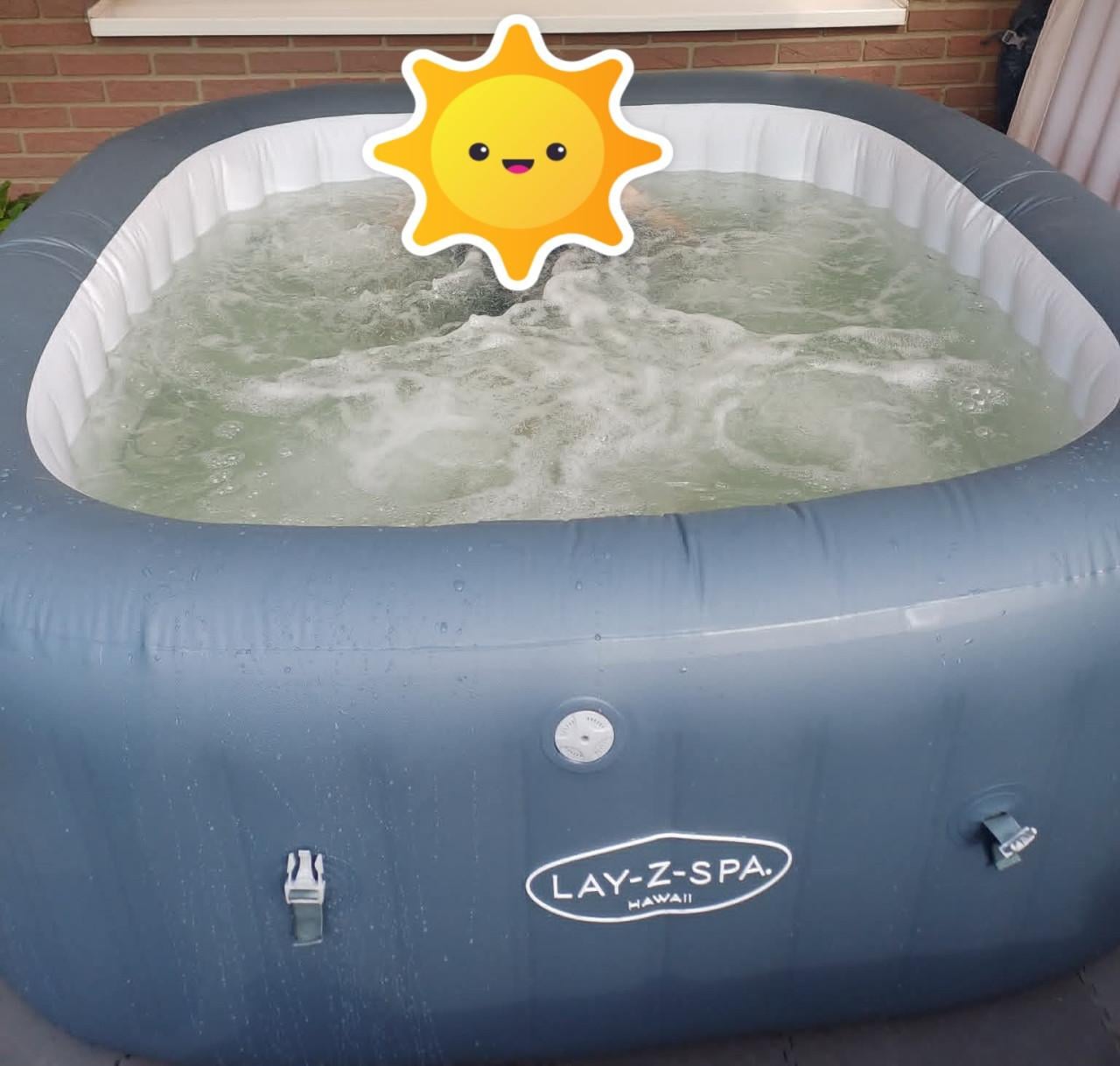 Bestway Spa Lay-Z-Spa Hawaii Hydrojet Pro 8 hydrojets & 140 airjets
