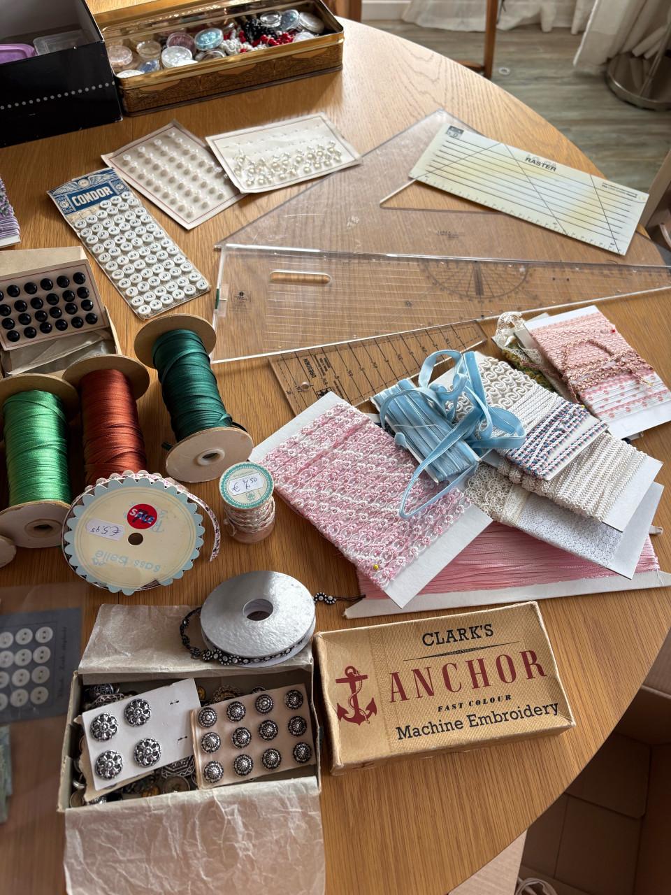 Quilt en borduur spullen