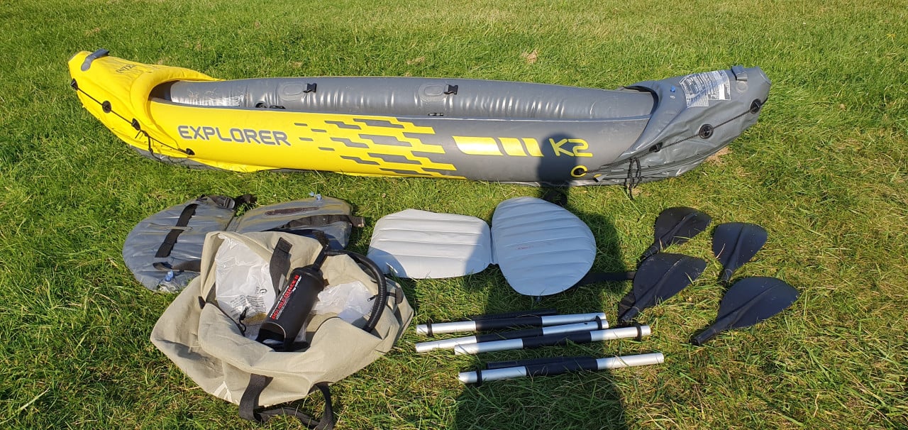 Opblaasbare kajak Intex Explorer K2