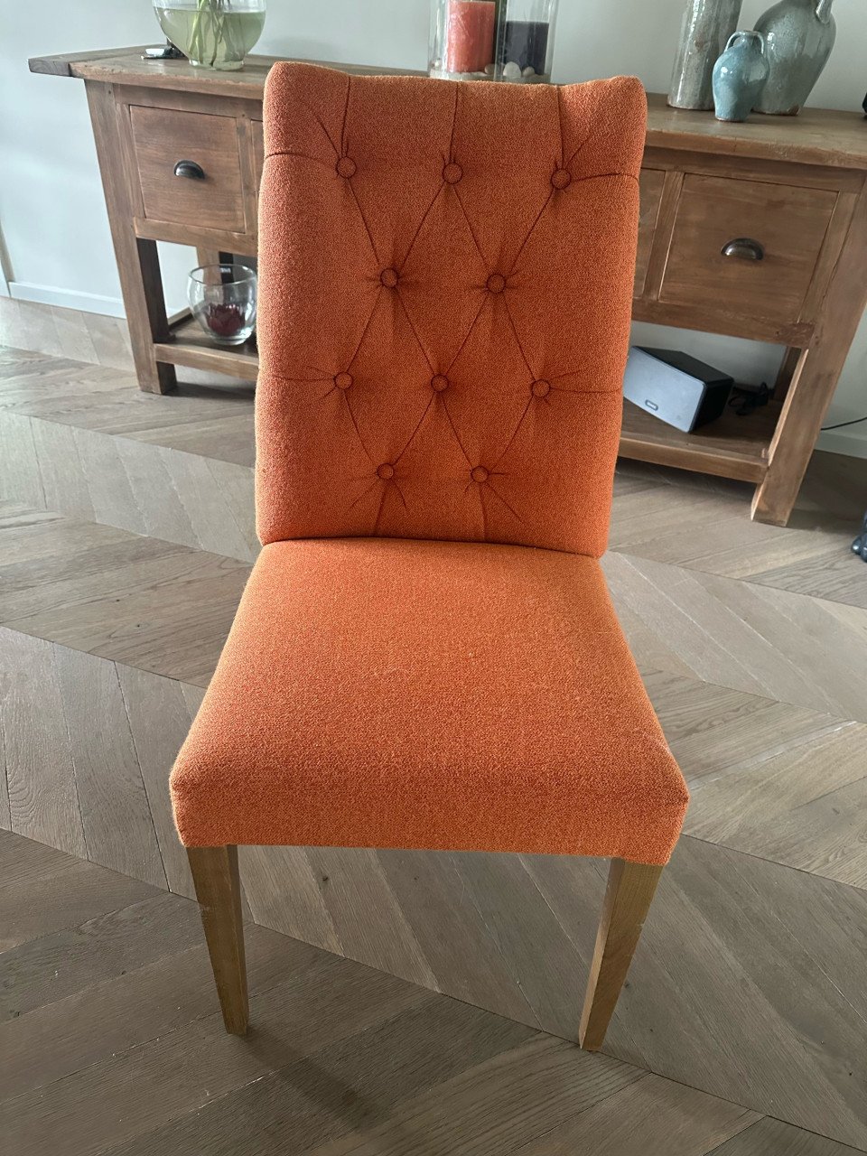 6 Eetstoelen