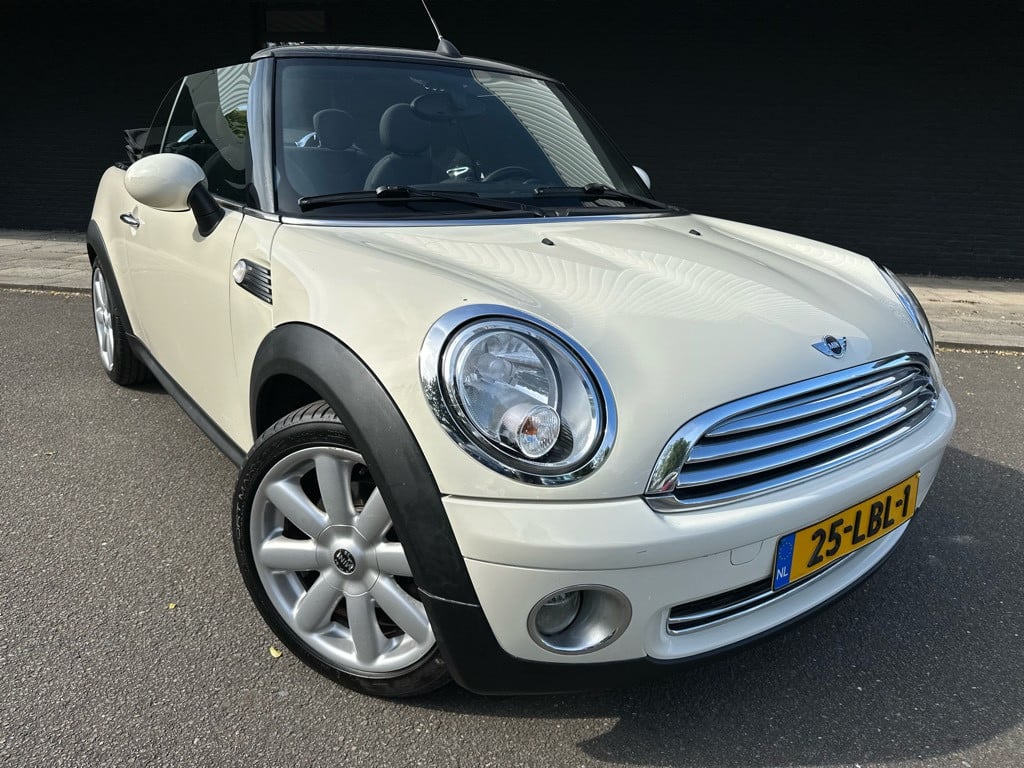 Mini Cooper Cabrio 1.6 pepper // dealeronderhouden //