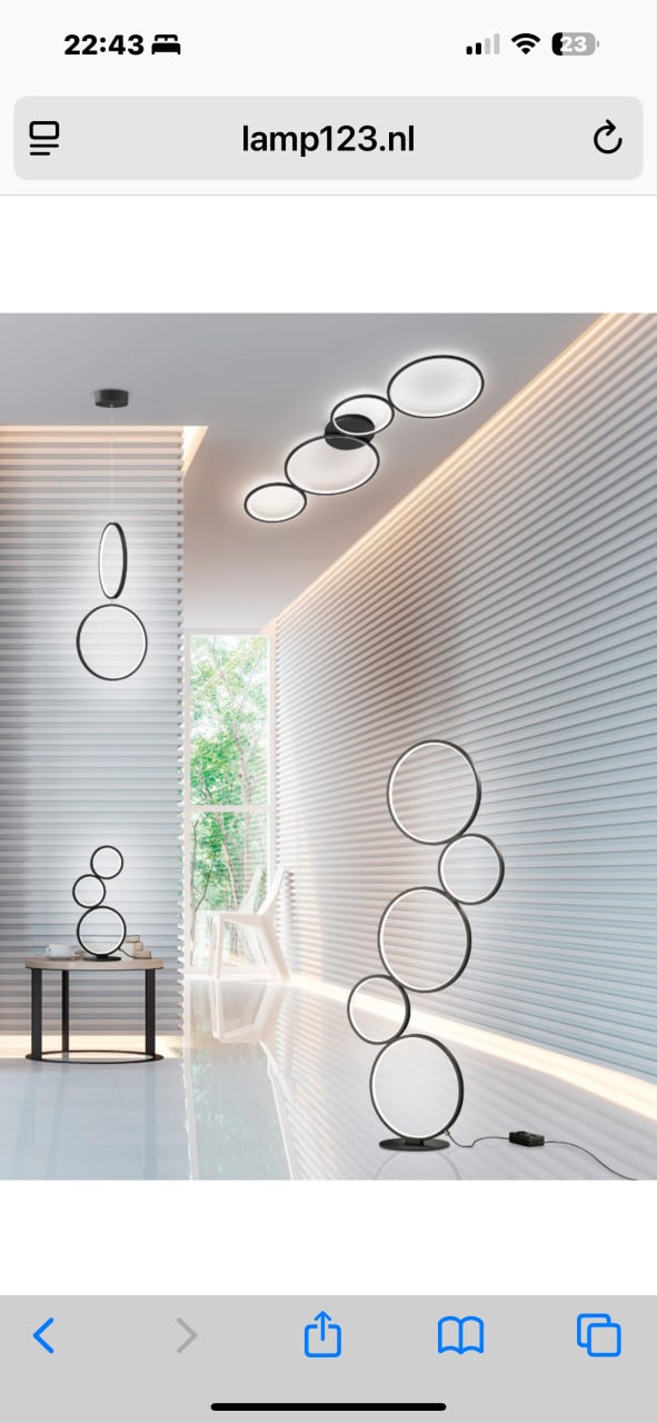 Lampen set TRIO RONDO