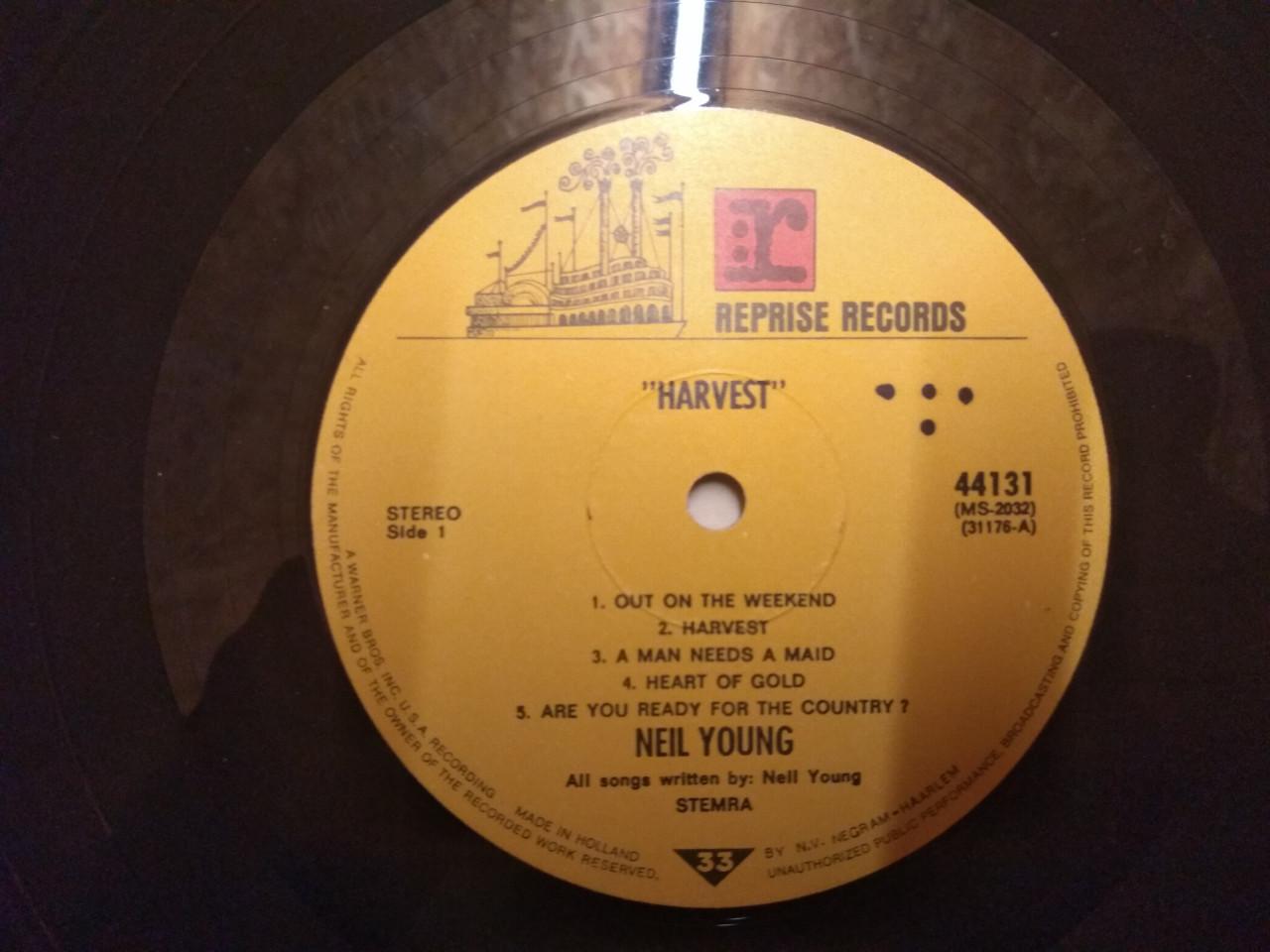 Te Koop Lp Neil Young – Harvest   44131 uit 1972