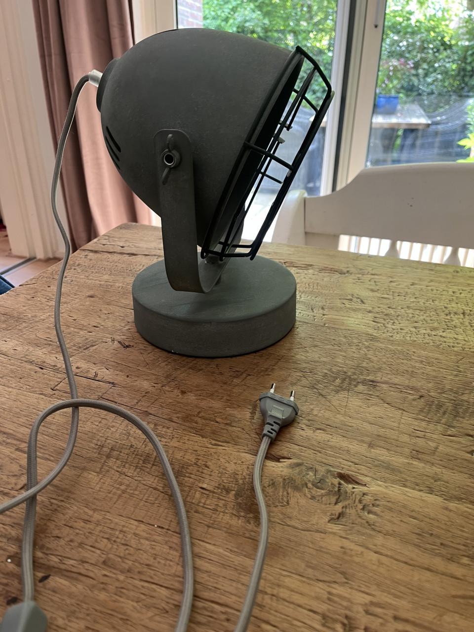 Lamp tafel
