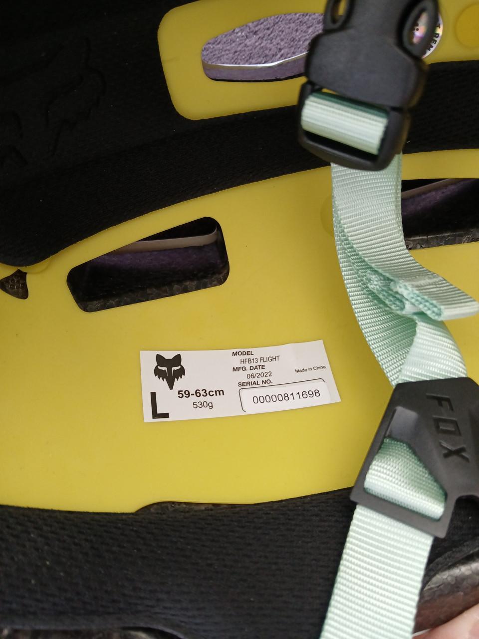 Fox Racing Flight Helm Nieuw