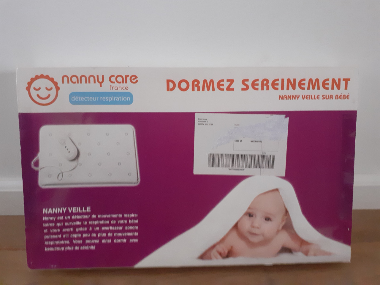 BM-02 NANNY ademhalingsmonitor (nieuw)