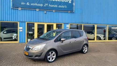 Opel Meriva 1.4 Turbo Cosmo 5 deurs bj:2011 airco lm-velgen