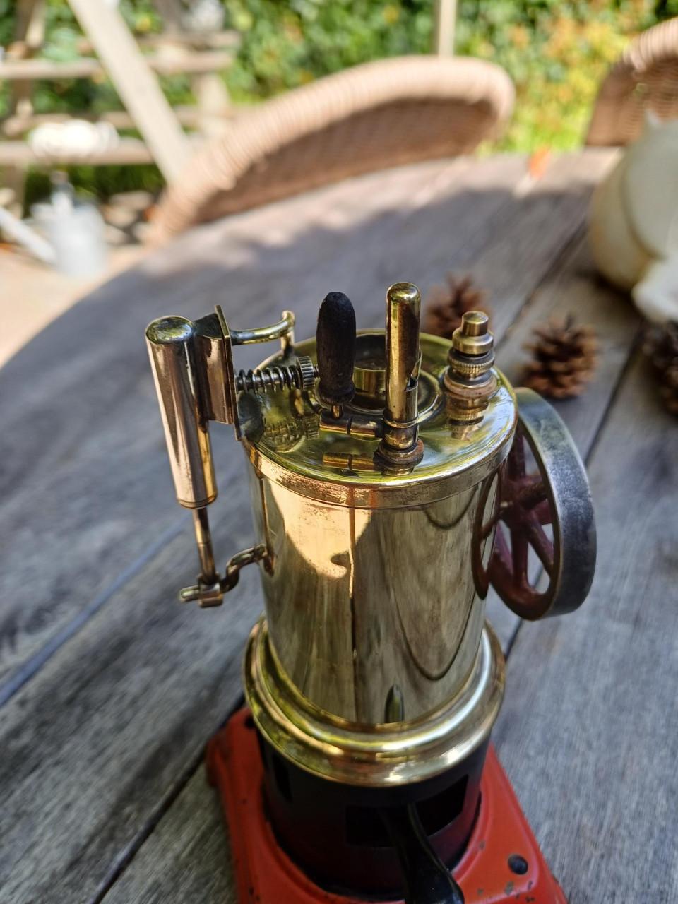 Vintage stoommachine