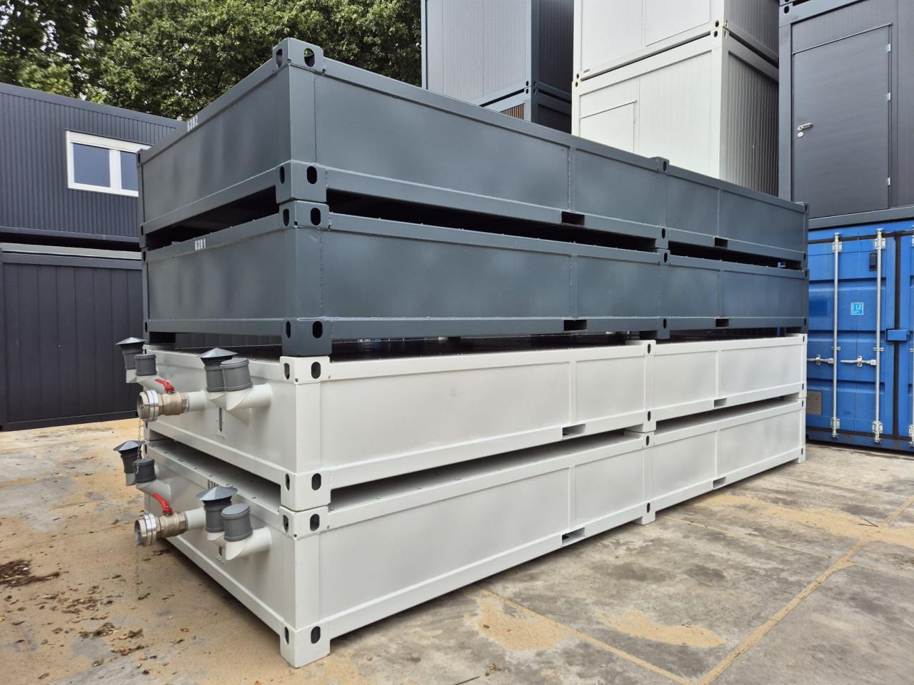 10ft en 20fts septictank / afvalwatertank / fecaliëntank