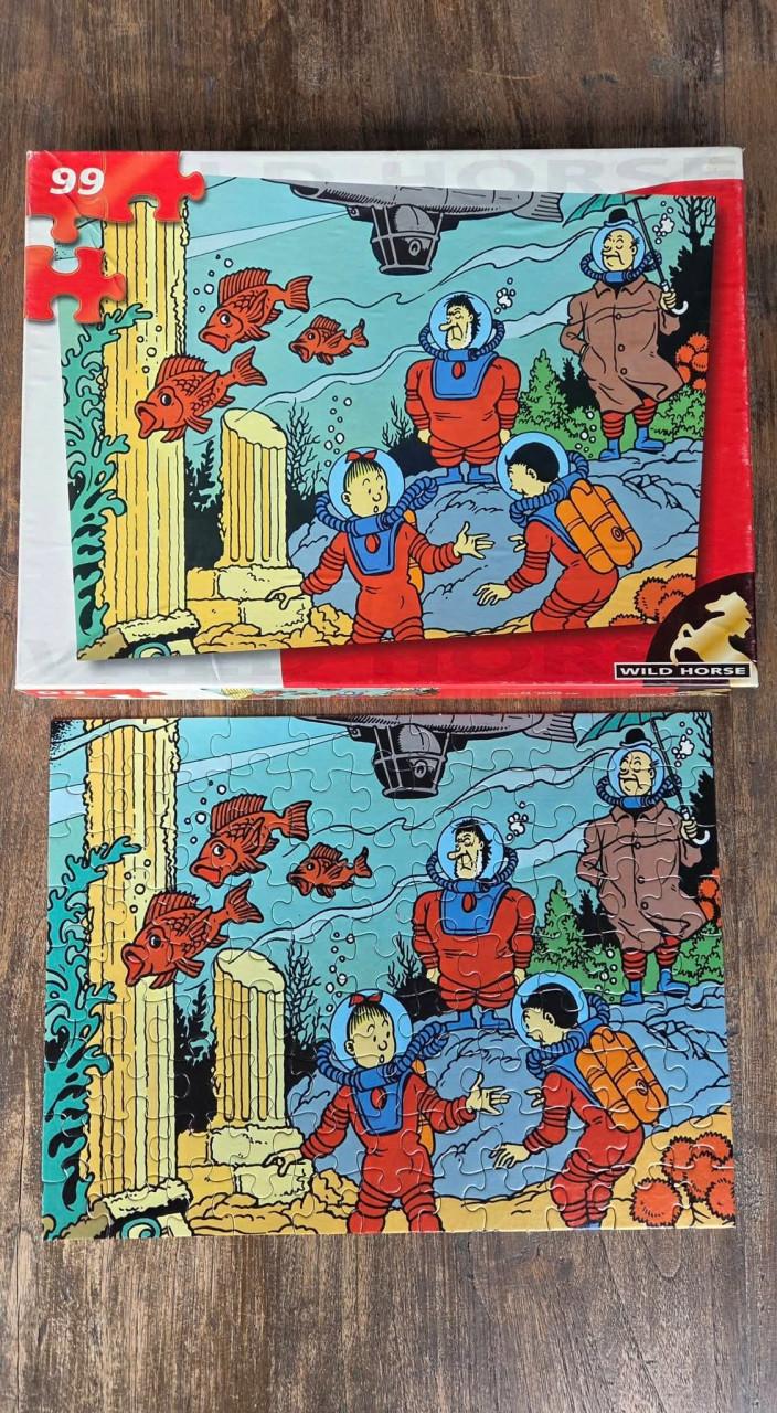 🎈2 Suske en Wiske Puzzels van 99 stukjes. .
