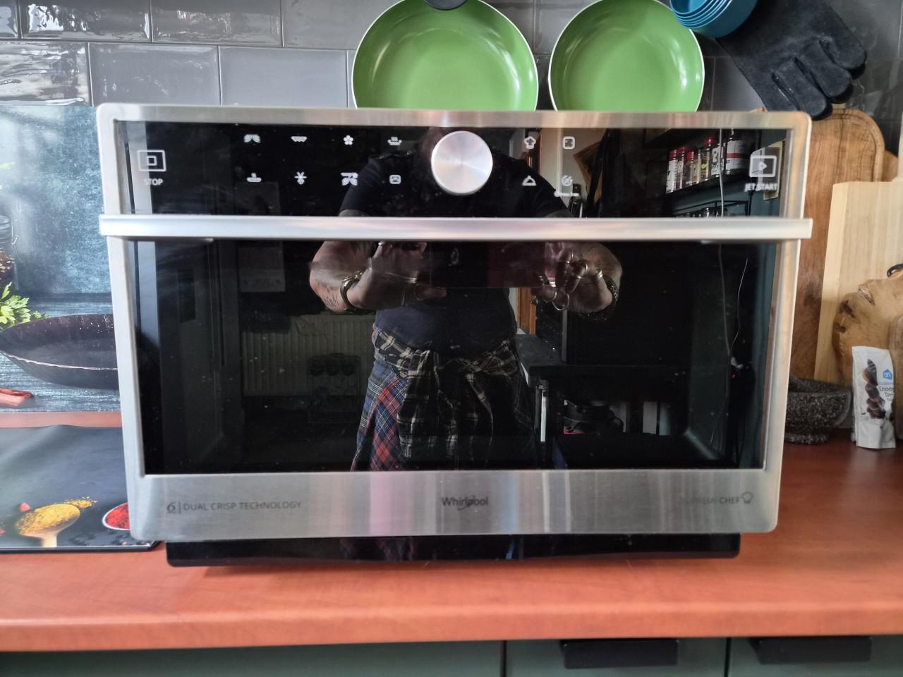 Whirlpool dual crisp combimagnetron