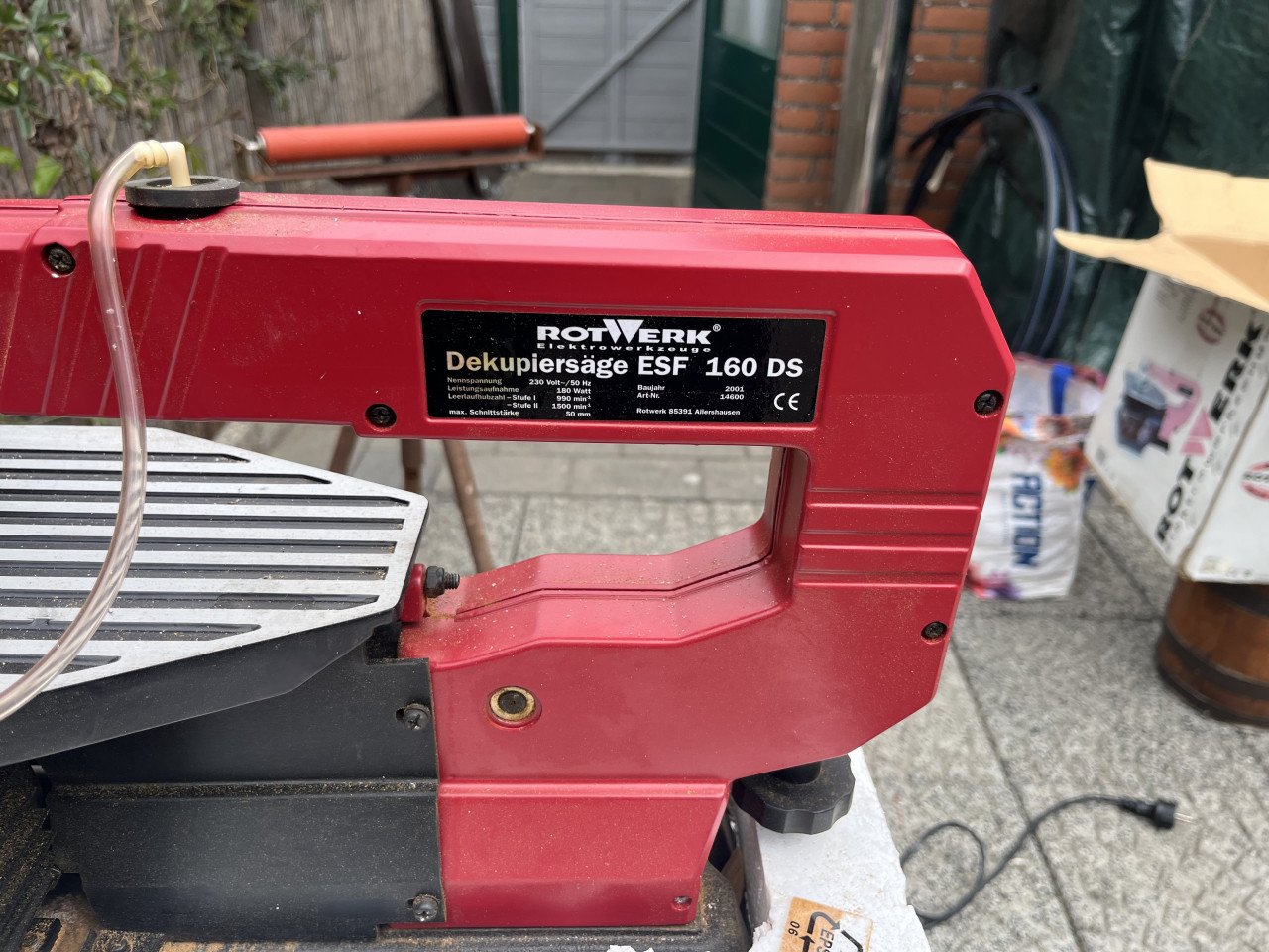 Figuurzaagmachine RotWerk ESF 160DS -180 W